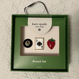 Kate Spade Broach Set